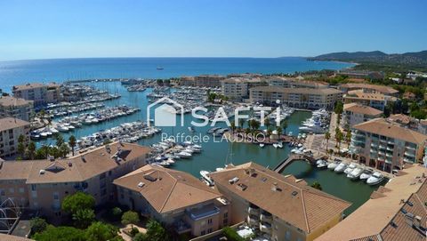 Appart T3 rénové terrasse climatisé Port Fréjus 2