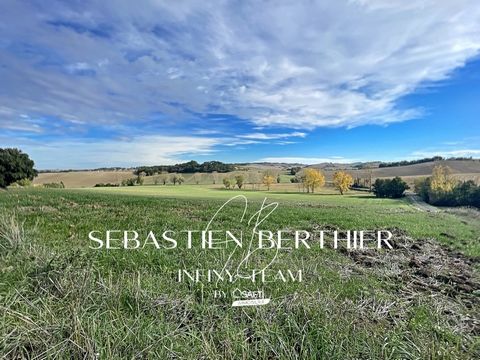 Terrain constructible / 1860m² / 5 min de Lavaur