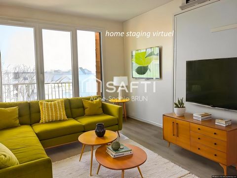 Studio lumineux avec balcon et cave – Quartier Petite Garenne / Les Vallées