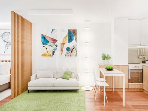 Excelente apartamento T2, com 80 m2, no centro do da cidade do Porto. De composição retangular e linhas modernas, este espaço foi projetado para funcionar de duas formas distintas: como um espaçoso T2, composto por uma ampla sala, com cozinha aberta ...
