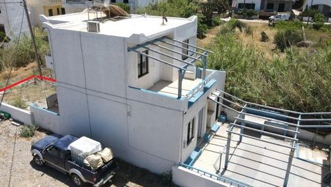 PRICE REDUCED FROM E140,000 - An apartment building located a few steps from the sea in the popular coastal village of Milatos, East Crete. The property comprises… 2 bedroom apartment with open plan living room/kitchen and a shower room on the ground...