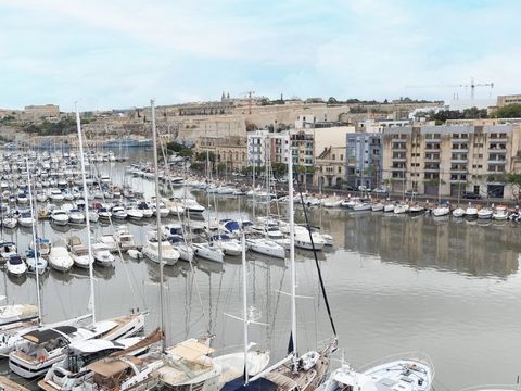 The wonderful Yacht Marina and the majestic backdrop of the Valletta Bastions are the outstanding views enjoyed from this luxurious seafront property in Ta Xbiex. Located within one of the new developments and in close proximity to the many Embassies...