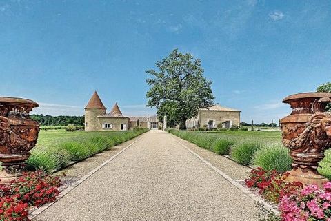 Renovated 17th-C. Château of 1,800 m² in a vineyard of 49.4 acres : 11 bedrooms, 2 