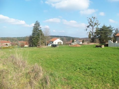 On the heights of the village in St Barbe 88700.Land of 1450 m² servicing on the edge. Visit exclusively with Olivier Sureau at ... or ... Price: 28 100 euros 