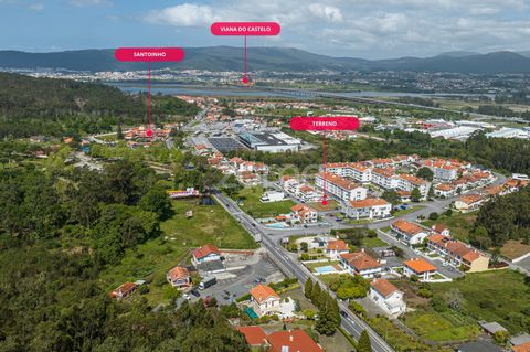 Identificação do imóvel: ZMPT566158 Charming corner plot for sale in the parish of Darque, located in the Santoinho Urbanization. With a generous area of 530m2 and excellent sun exposure, this plot offers the ideal opportunity to build the house of y...