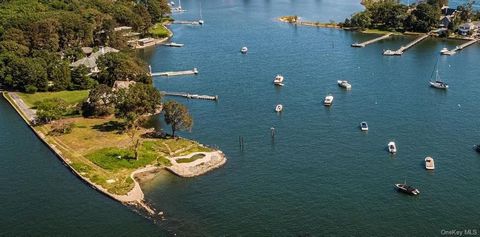 Discover a remarkable opportunity to acquire a refined 1.02-acre gated parcel of direct waterfront land in the esteemed Orienta on Greacen Point area, boasting captivating views overlooking Larchmont Harbor. Nestled on a small peninsula surrounded by...