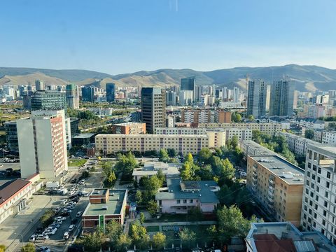 Located in Ulaanbaatar. Total 250m2, open plan kitchen with livingroom, 1 guest bedroom, 1 guest bathroom, 1 storage room on 1st floor. 3 bedrooms, 3 bathrooms, 1 laundry room on 2nd floor. Huge terrace with a great view over the city and mountain. Y...