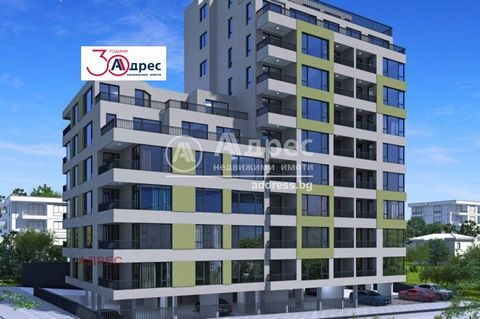 Two-bedroom apartment in Varna. The apartment has a living room, two spacious bedrooms, bathroom and toilet, closet and terrace. The building is designed with attention to detail, combines sophisticated modernity and natural harmony. Close to UMHAT S...