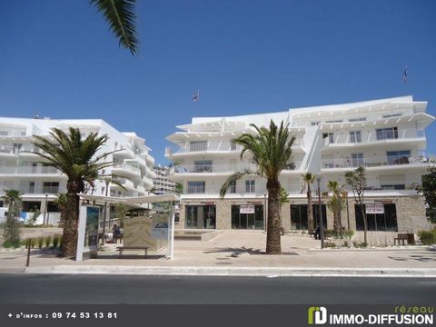 Mandate N°FRP162668 : Anglais, Apart. 2 Rooms approximately 50 m2 including 2 room(s) - 1 bed-rooms - Terrace : 14 m2, Sight : Mer. Built in 2014 - Equipement annex : Garden, Terrace, Balcony, parking, digicode, double vitrage, ascenseur, Cellar and ...