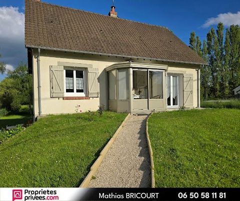 Mathias Bricourt vous propose, à 15 minutes de Romorantin, à 10 minutes de Soings en Sologne, cette maison traditionnelle de 110 m2 entièrement rénové avec goût, au prix de vente de 187620 euros (incluant 10620 euros d'honoraires charge acquéreur soi...