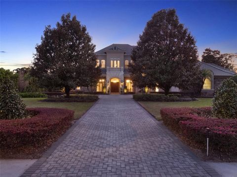 Nestled within the desired, guard-gated community of Lake Butler Sound, you’ll find… Chateau Pierre – A stunning estate inspired by classical French architecture, offering 6,742 square feet of exquisitely appointed living space, including six bedroom...