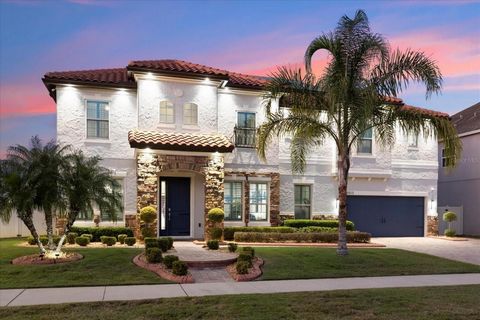 Welcome to this beautifully upgraded five-bedroom, four-bathroom home located in Lake Nona in Fells Landing. If you are looking for a home with all of the bells, whistles, and upgrades then look no further than this masterpiece. Spanning an impressiv...