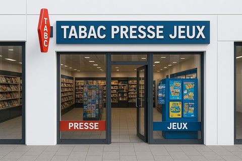 TABAC-PRESSE-LOTO / CA 483 000 / COMMISSIONS + 280 000 / EBE 210 000