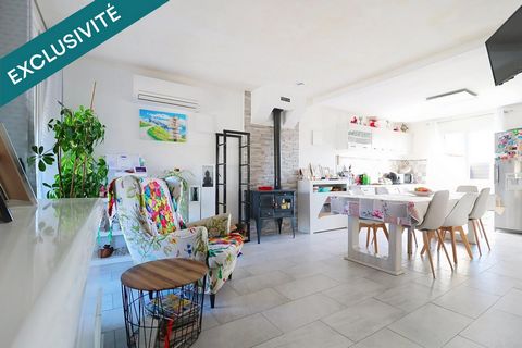 Maison de 90m² avec garage, terrain et piscine