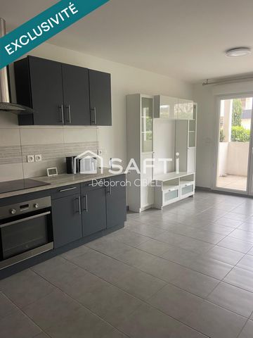 Appartement deux pièces avec terrasse et stationnements privatifs