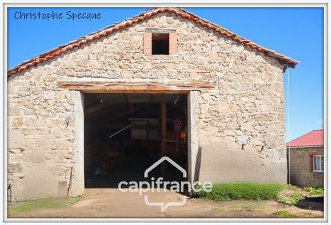 Maison à vendre de 136 m² habitable en pierre avec dépendance et terrain