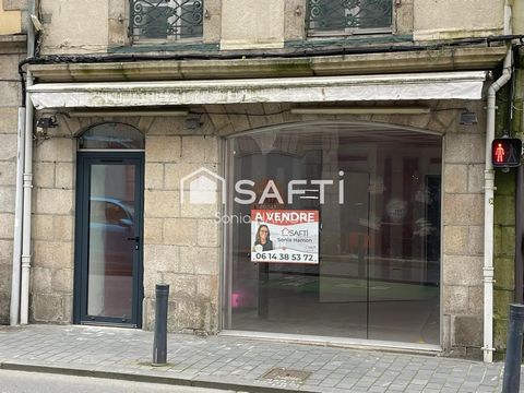 Murs en vente : 2 vitrines au cœur de Morlaix
