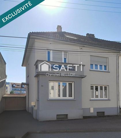 Maison familiale - 147m2, 3 chambres - 1 jardin de 6Ares.