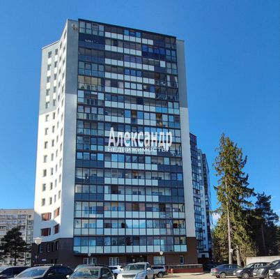1703109 В свободной продаже квартира-студия в городе Сертолово, Ленинградской области, Парковый проезд, дом 5, жилищный комплекс 