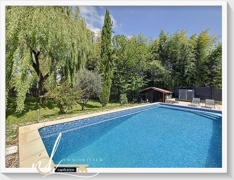 À VENDRE en exclusivité, SAINT ROMAIN DE JALIONAS (38), Maison familiale T5 de 125m2, jardin paysagé et piscine, en bord de Rhône. Terrain 1202 m2