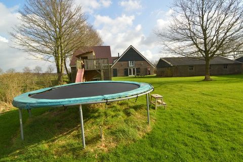 A large, cosy farmhouse with 7 bedrooms, located in Dalfsen, it can house 18 people. Ideal for families with kids or large groups, the holiday home is surrounded by a garden and has absolute privacy. There is a forest 1 km away, ideal for tranquil wa...