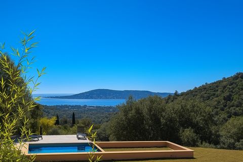 Superbe villa contemporaine à Grimaud avec piscine et prestations haut de gamme