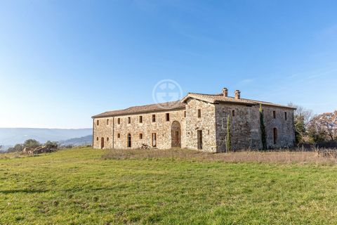 Villa Consulae is a beautiful partially restored stone farmhouse, located in a unique position, easy to reach, with splendid panoramic view of the Orvieto countryside, with its vineyards, and the castle of La Sala, world-wide known for the “Cantina d...
