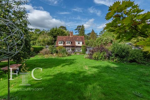 The plot is entered via a five bar gate which leads down the tree lined driveway to the parking area Double Car Port, Double Garage and the Cottage. This one and a half storey timber framed house comprises of a central brick entrance porch with a doo...