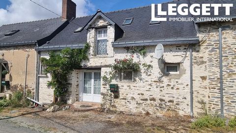 A22119DSE44 - A traditional stone cottage with original features throughout and plenty of family living space situated in a quiet hamlet close to the village of La Chapelle Glain and the larger towns of Chateaubriant and Ancenis. Information about ri...