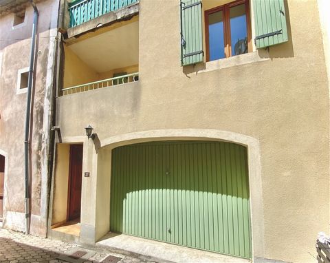 In the village of Tulette, halfway between Bollène and Vaison-la-Romaine, charming house located in the heart of the village. This house is made up of a living room with a south-facing terrace, and an open fitted kitchen. A staircase with a large sky...