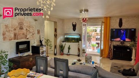 BACK FOR SALE !! Your advisor Propriétes-Privées.com Claudine Rosier, invites you to come and discover, in the charming village of Besse sur Issole, this beautiful recent house from 2010, semi-detached on one side, but not overlooked, located on a pl...