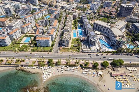 2 + 1 BILLUR SITESI TOSMUR - BILLUR 2+1 SEA APARTMENT Spacious home right by the beach and the sea Great view of the Mediterranean. Pleasant view of park area. Air conditioning for heating or cooling both living room and bedrooms. American kitchen wi...