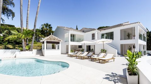EL ROSARIO MARBELLA EAST .... % Bedroom, 5 Bathroom Villa This newly renovated villa boasts a spacious layout and luxurious amenities, making it an ideal retreat for comfortable living and entertaining. It comprises two levels, each with its own sepa...
