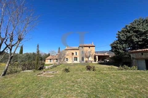 Authentic stone Mas for sale in Bédoin - Mont Ventoux Virtual tour available on our website. At the foot of the Giant of Provence and close to the village. Come and discover this authentic 334 sqm local stone Mas, with 10 bedrooms to welcome your fri...
