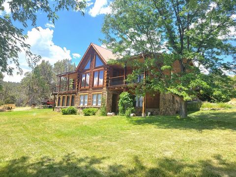 Welcome to the Parker Log Home and Acres. Featuring a 4012 square foot custom log home, corals a large barn and workshop. This homestead is nestled at the top end of a nearly 13-acre irrigated hay pasture with long views down the Delta valley toward ...