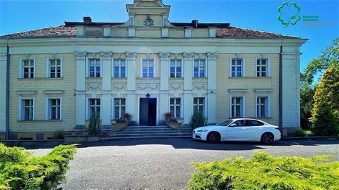 Gola, near Gostyń, a beautiful palace, an extraordinary place. For sale, classicist palace from the end of the 18th century with an area of about 1000m2, 22 rooms, historic park /6,17ha, 2 connected ponds, charming island, • area of the palace 1000m2...
