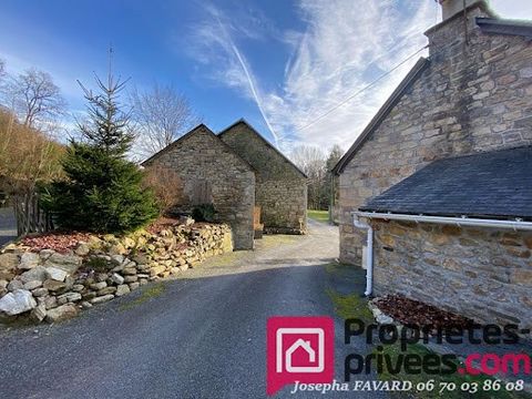 Josepha Favard Propriétés Privées, offers you exclusively in Lestards, this House and Barn set at the price of 294,000 euros HAI (agency fees to be paid by the seller) A haven of peace nestled in the heart of the Corrèze countryside. Charming freesto...