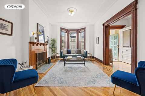 Welcome home to 251 71st Street: the majestic, 20 foot wide, two family, barrel front limestone with three full floors you have been waiting for! This gracious home has preserved many of it's original details, including gorgeous woodwork and plaster ...