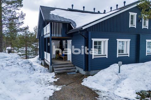This bright 1/7 co-ownership apartment can easily accommodate two families at the same time.Location on the sunny side of the fell, close to slopes, slopes, Ski-Bus connection and shop. The apartment has a carport. A barbecue hut and a boat on Immelj...