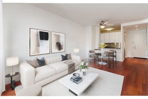 THE APARTMENT This unit features a great layout with no wasted space, true hardwood floor throughout, gourmet pass through kitchen with granite counter tops, Subzero & Miele appliances, marble bathroom with a shower & bathtub, generous closet space, ...