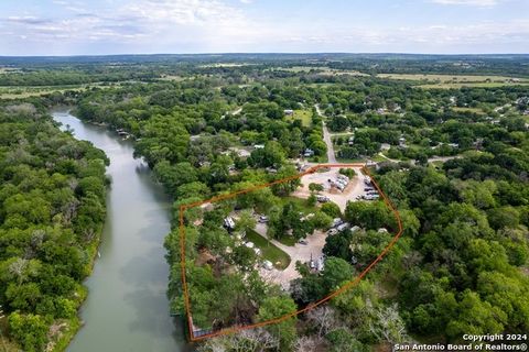 Welcome to your parcel of true Texas bliss, just beyond the bustling city limits of Seguin! Nestled along the serene Guadalupe River, this versatile 4 +/- acre tract offers endless possibilities for both leisure and development. As you step onto the ...