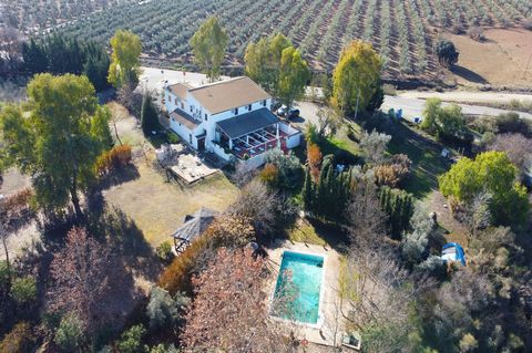We are pleased to present this exceptional rural hotel located in the picturesque village of Villanueva de Tapia, strategically situated in the heart of Andalusia, between the illustrious provinces of Málaga, Granada, and Córdoba. Key Features: • 8 d...