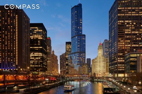 Nestled in the vibrant heart of River North along the picturesque Chicago Riverwalk, the Trump International Hotel & Tower stands as a testament to architectural magnificence, crafted by the esteemed Skidmore Owings & Merrill architect, Adrian Smith....