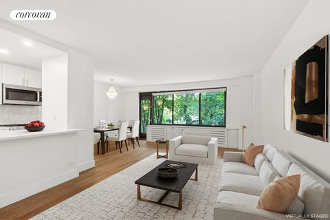 Welcome to Unit 2M at 372 Central Park West, where enjoyment meets tranquility just yards away from Central Park. This beautifully renovated one-bedroom, one-bathroom apartment boasts stunning hardwood floors throughout and a bright, open feel thanks...