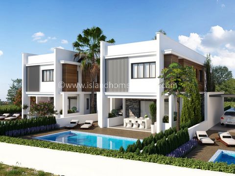 4 bedroom, 3 bathroom, 1 WC, detached villa with private swimming pool on 449m2 plot just 500m from the resort centre and beach in Protaras - VVP102DP This is a superb opportunity to purchase one of only three stunning new build, detached villas in a...