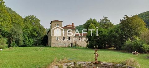 Château Médiéval 936 m² habitables au cœur d’un parc de 2,8 ha