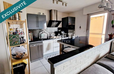 Appartement 3 pièces 71m2 + balcon + cave- Besançon Quartier Saint-Claude