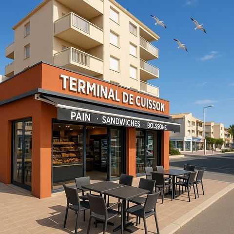 Point chaud-Terminal de cuisson à 250 mètres de la plage / CA HT : 330 000 / EBE : 150 000 ! Sur station balnéaire de l'Aude (11)