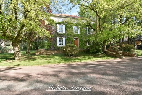 Dpt Lot et Garonne (47), à vendre PINEL HAUTERIVE propriete P6 de 240 m² - Terrain de 21 912,00 m²