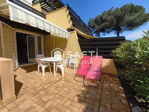 Appartement RDJ climatisé, terrasse Sud Est, emplacement véhicule privatif.